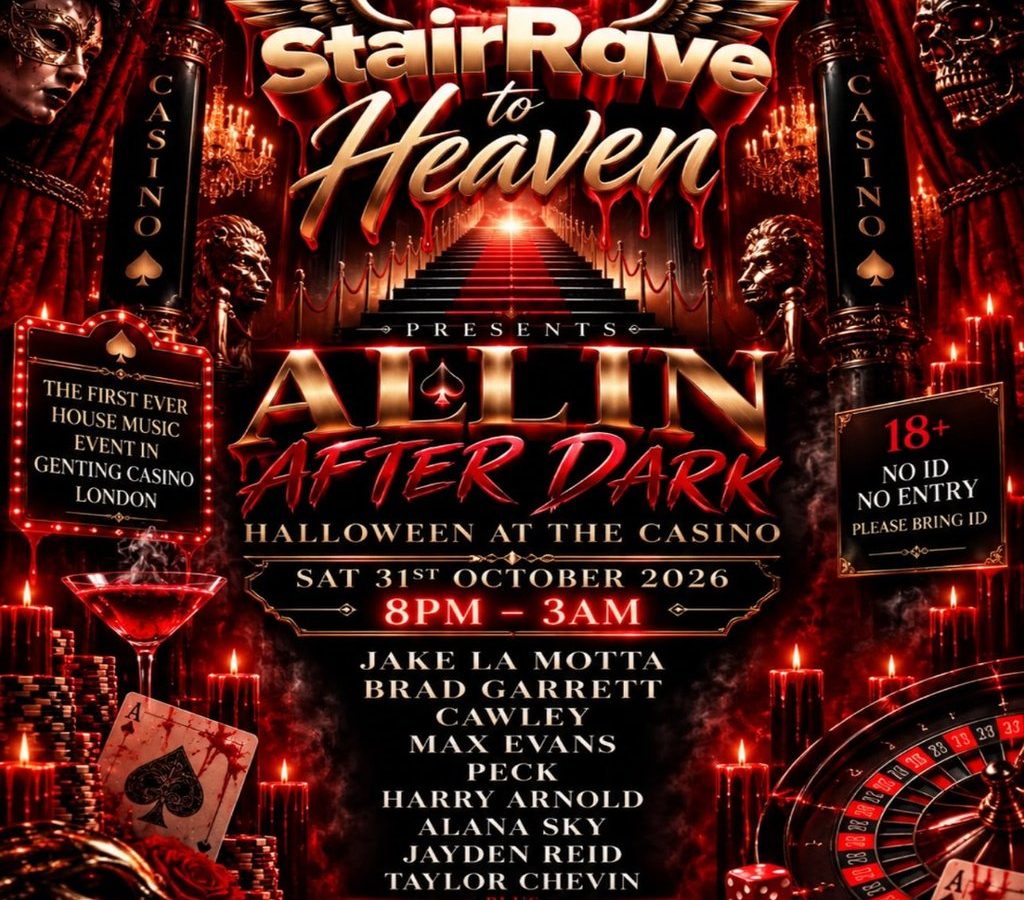 StairRave To Heaven – Halloween in a Casino at Stratford Genting Casino